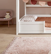 LIFETIME Kidsrooms Rug Soft Pink Tufted Rug - Butterflies