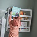 LIFETIME Kidsrooms Storage Whitewash Book rack