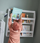 LIFETIME Kidsrooms Storage Whitewash Book rack