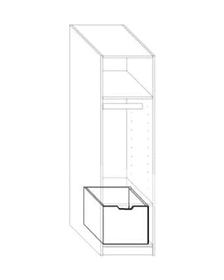 LIFETIME Kidsrooms Wardrobe Drawer for 50 cm wardrobe