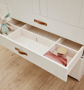 LIFETIME Kidsrooms Wardrobe Whitewash Layout for Wardrobe Drawer - 100 cm