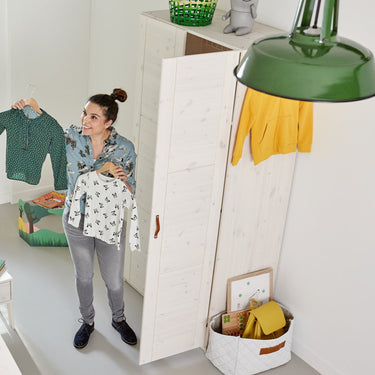 LIFETIME Kidsrooms Wardrobe with Clothes Rail, 100 cm