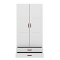 LIFETIME Kidsrooms Wardrobe with clothes rail and 2 drawers, 100 cm