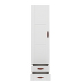 LIFETIME Kidsrooms Wardrobe with clothes rail and 2 drawers, 50 cm