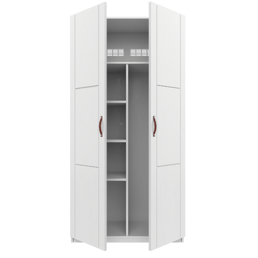 LIFETIME Kidsrooms Wardrobe with shelves and clothes rail, 100 cm