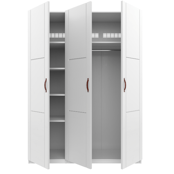 LIFETIME Kidsrooms Wardrobe with shelves and clothes rail, 150 cm