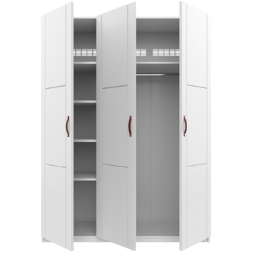 LIFETIME Kidsrooms Wardrobe with shelves and clothes rail, 150 cm