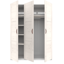 Charger l&#39;image dans la galerie, LIFETIME Kidsrooms Wardrobe with shelves and clothes rail, 150 cm
