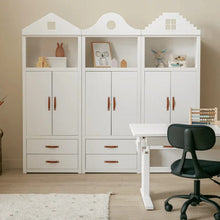 Load image into Gallery viewer, LIFETIME Kidsrooms White Bookcase top, house
