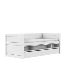 Load image into Gallery viewer, LIFETIME Kidsrooms White / Standard (16) Cabin bed with storage and bed drawer
