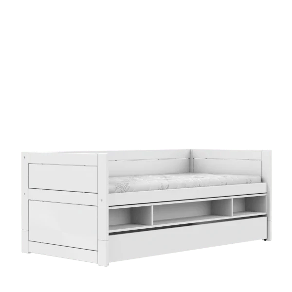 LIFETIME Kidsrooms White / Standard (16) Cabin bed with storage and bed drawer