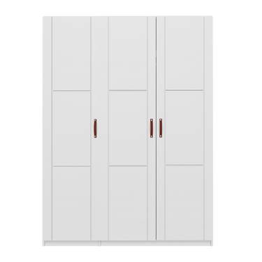 LIFETIME Kidsrooms White Wardrobe with shelves and clothes rail, 150 cm