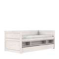 LIFETIME Kidsrooms Whitewash / Standard (16) Cabin bed with storage and bed drawer