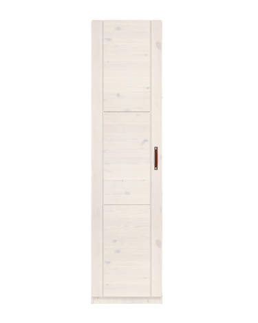 LIFETIME Kidsrooms Whitewash Wardrobe with hanger bar, 50 cm