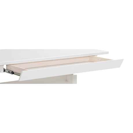 Drawer for height adjustable desk