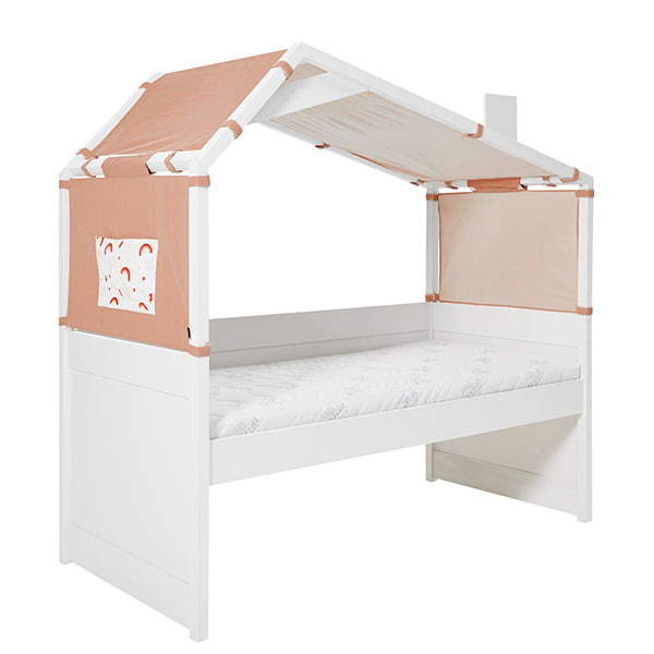 Cool Kids cabin bed with hut RAINBOW