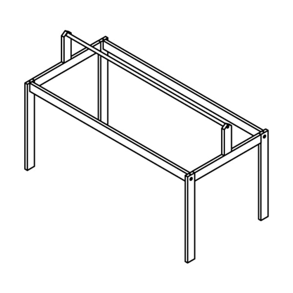 Obergestell für Bett – 128 cm