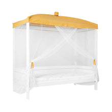 Load image into Gallery viewer, Canopy for four poster bed - Honey Glow
