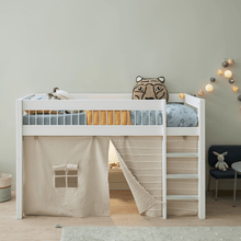 Lade das Bild in den Galerie-Viewer, LIFETIME Kidsrooms Bed Semi high bed with straight ladder - Breeze
