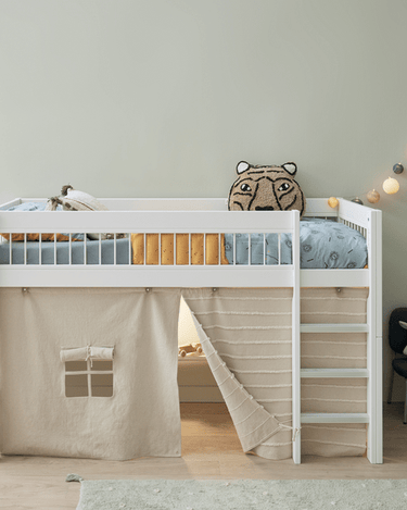 LIFETIME Kidsrooms Bed Semi high bed with straight ladder - Breeze