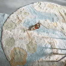 Load image into Gallery viewer, Round tufted rug - Canoe Adventure
